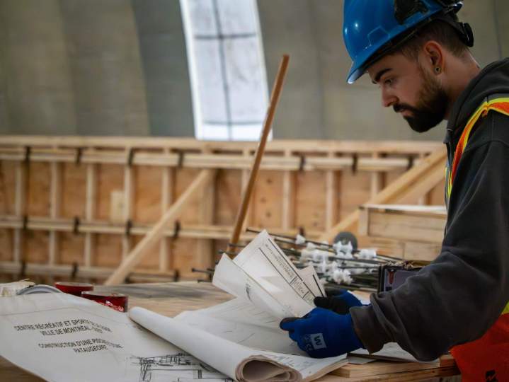 Hangar gonflable industriel Canada