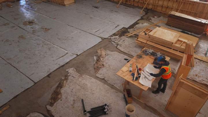 Hangar gonflable industriel Canada